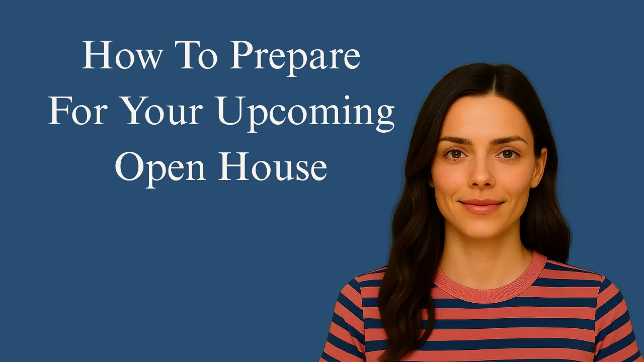 How to Prepare for an Open House