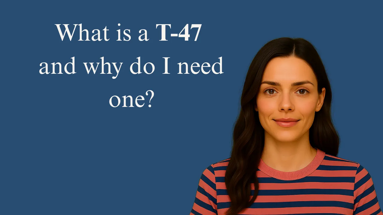 Understanding Your T-47 Survey