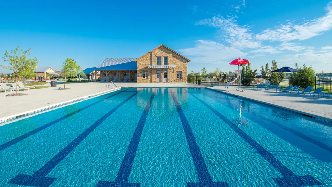 Community pool and amenities